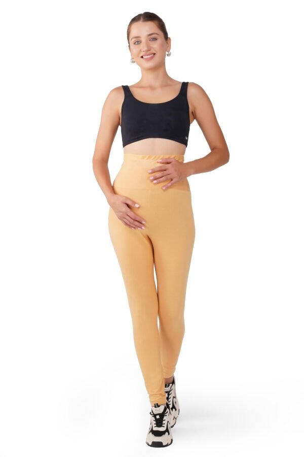 1.1 Gold Beige - Maternity Leggings