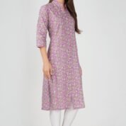 1.2 African Violet - Kurti With Collar P3