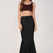 1.2 Black - Frill Bottom Shapewear
