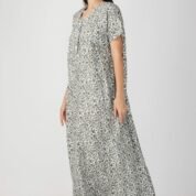 1.2 Grey - Button Closure Nighty D1