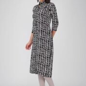 1.3 Black - Kurti With Collar P7