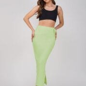 1.3 Lightgreen - Straight Shapewear With Drawstring
