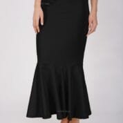 1.4 Black - Frill Bottom Shapewear