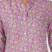 1.5 African Violet - Kurti With Collar P3