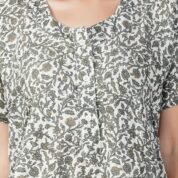 1.5 Grey - Button Closure Nighty D1