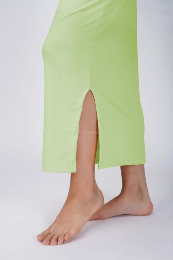 1.6 Lightgreen - Straight Shapewear With Drawstring