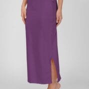 10.4 Wine - Straight Shapewear With Drawstring