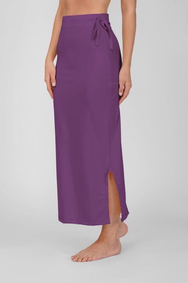 10.4 Wine - Straight Shapewear With Drawstring