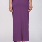 10.7 Wine - Straight Shapewear With Drawstring