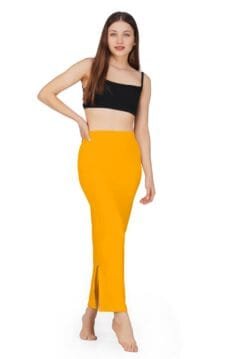 Mustard Straight Shapewear for Women With Pull-On Closure