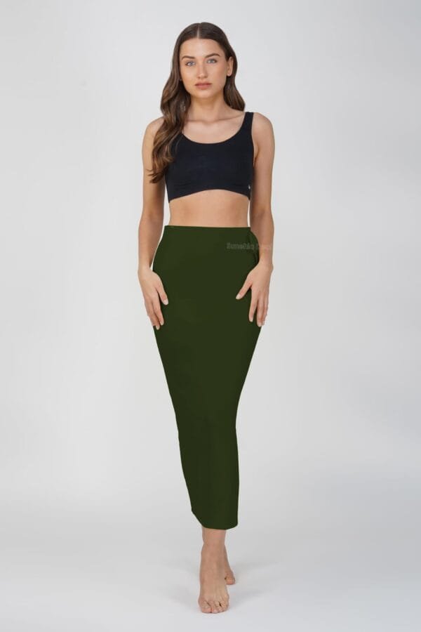 13.2 Mehendi - Straight Shapewear With Drawstring