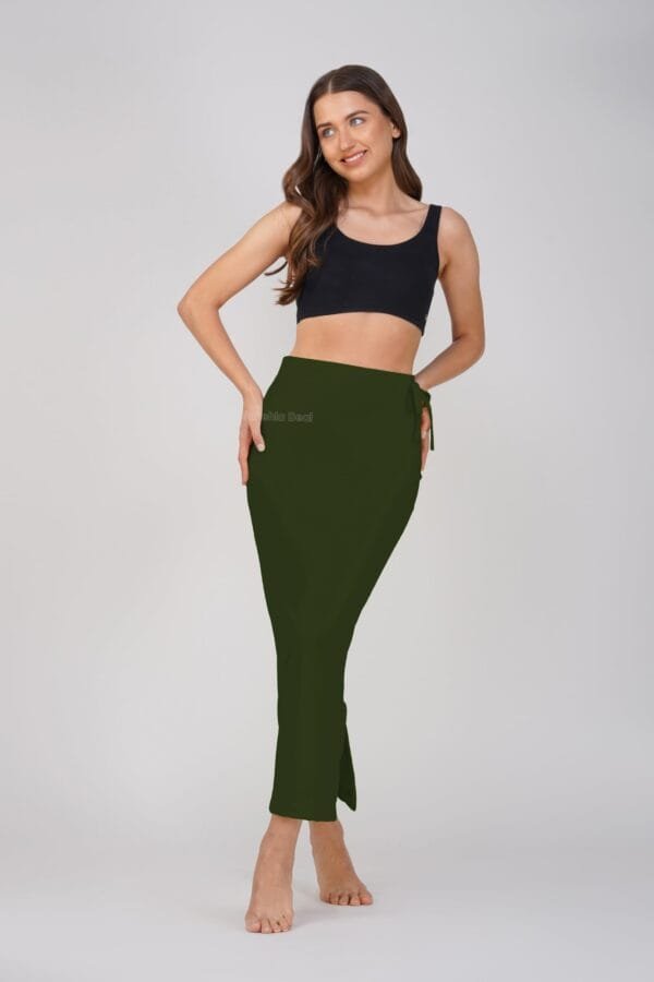 13.3 Mehendi - Straight Shapewear With Drawstring