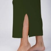 13.6 Mehendi - Straight Shapewear With Drawstring