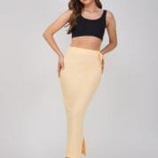 14.3 Beige - Straight Shapewear With Drawstring