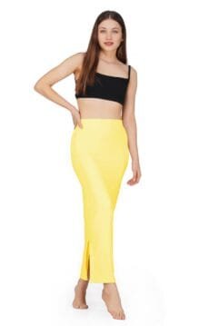 Yellow Straight Shapewear for Women With Pull-On Closure