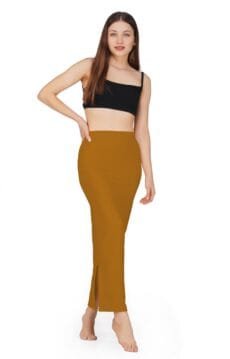 Caremal Brown Straight Shapewear for Women With Pull-On Closure