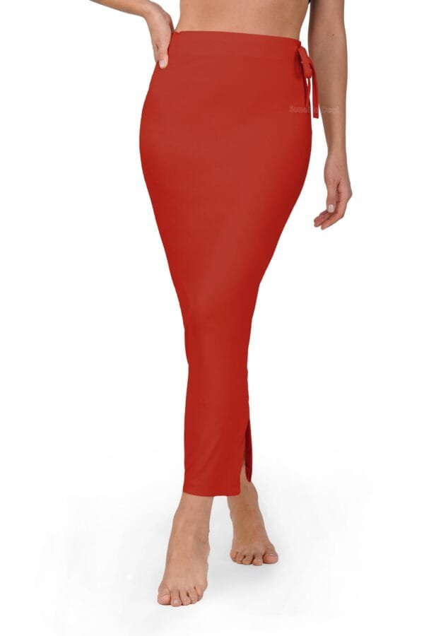 16.1 Maroon - Straight Shapewear With Drawstring
