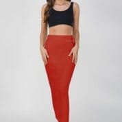 16.2 Maroon - Straight Shapewear With Drawstring