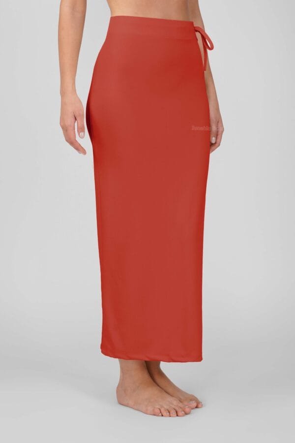 16.5 Maroon - Straight Shapewear With Drawstring