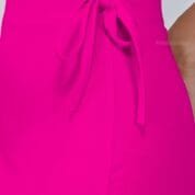 17.8 Pink - Straight Shapewear With Drawstring