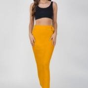 18.2 Mustard - Straight Shapewear With Drawstring