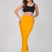18.3 Mustard - Straight Shapewear With Drawstring