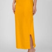 18.4 Mustard - Straight Shapewear With Drawstring