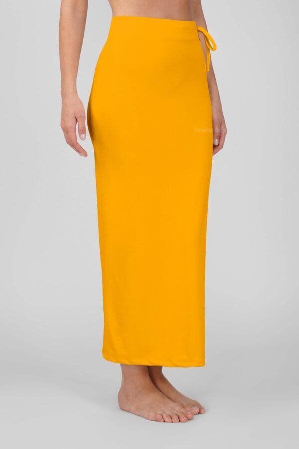 18.5 Mustard - Straight Shapewear With Drawstring