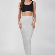 19.2 Grey - Straight Shapewear With Drawstring