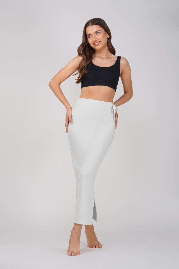 19.3 Grey - Straight Shapewear With Drawstring
