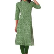 2.1 Lightgreen - Kurti With Collar P5