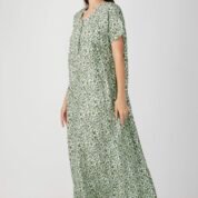 2.2 Green - Zipper Closure Nighty D1