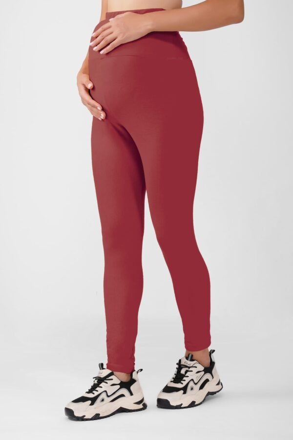 2.3 Wine - Maternity Leggings