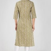 2.4 Golden Olive - Kurti With Collar P3
