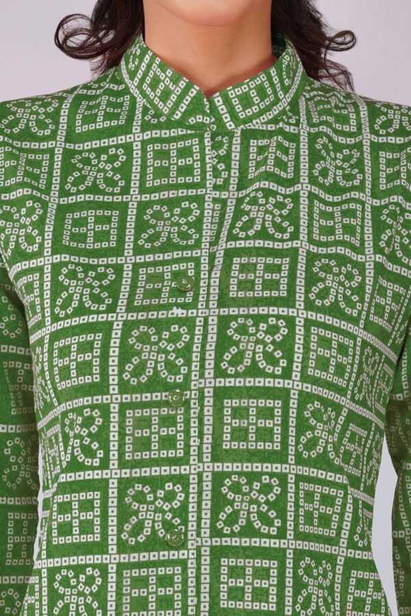 2.4 Lightgreen - Kurti With Collar P5