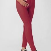2.4 Wine - Maternity Leggings