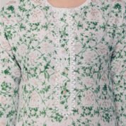 2.5 Green - Kurti With Round Neck P1D1