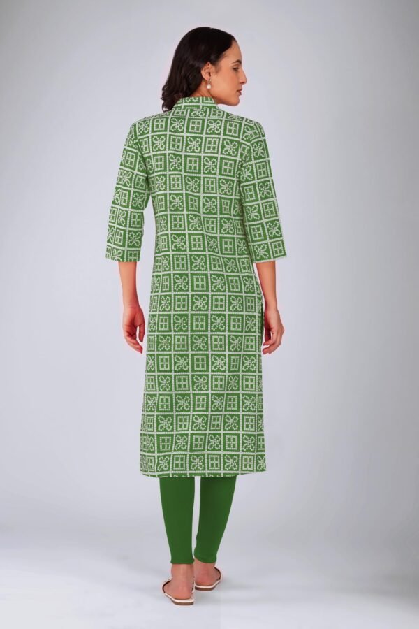2.5 Lightgreen - Kurti With Collar P5