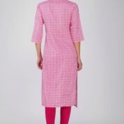 2.5 Pink - Kurti With Collar P4