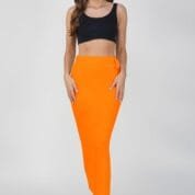 21.2 Orange - Straight Shapewear With Drawstring