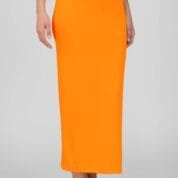 21.5 Orange - Straight Shapewear With Drawstring