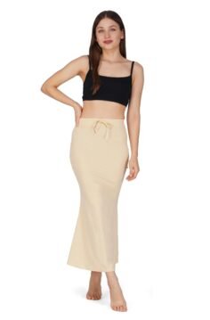 Beige Fish Cut Shapewear for Women