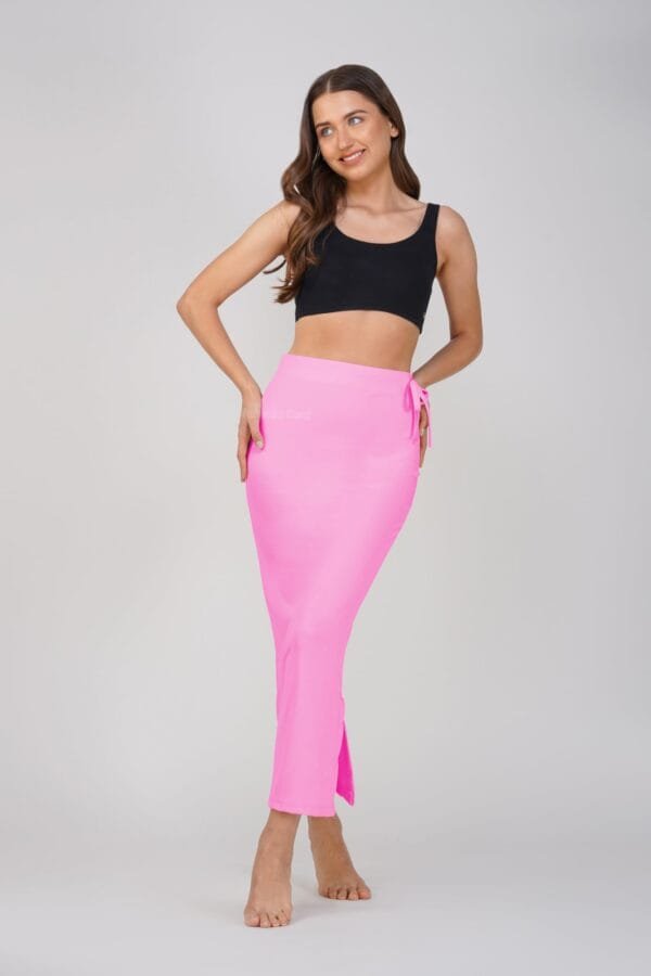 22.3 Baby Pink - Straight Shapewear With Drawstring
