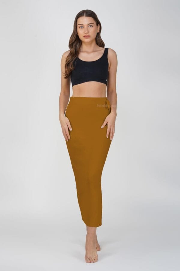 23.2 Caremal Brown - Straight Shapewear With Drawstring