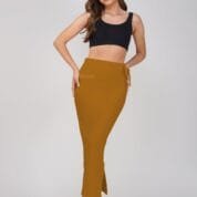 23.3 Caremal Brown - Straight Shapewear With Drawstring