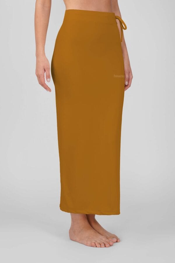 23.5 Caremal Brown - Straight Shapewear With Drawstring