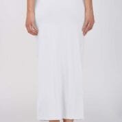 24.7 White - Straight Shapewear With Drawstring