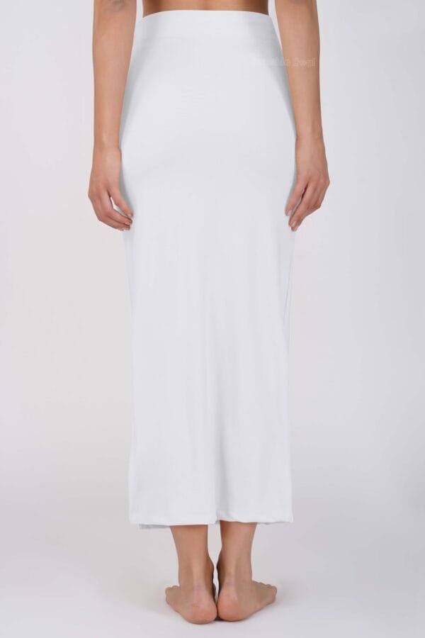 24.7 White - Straight Shapewear With Drawstring