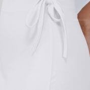 24.8 White - Straight Shapewear With Drawstring