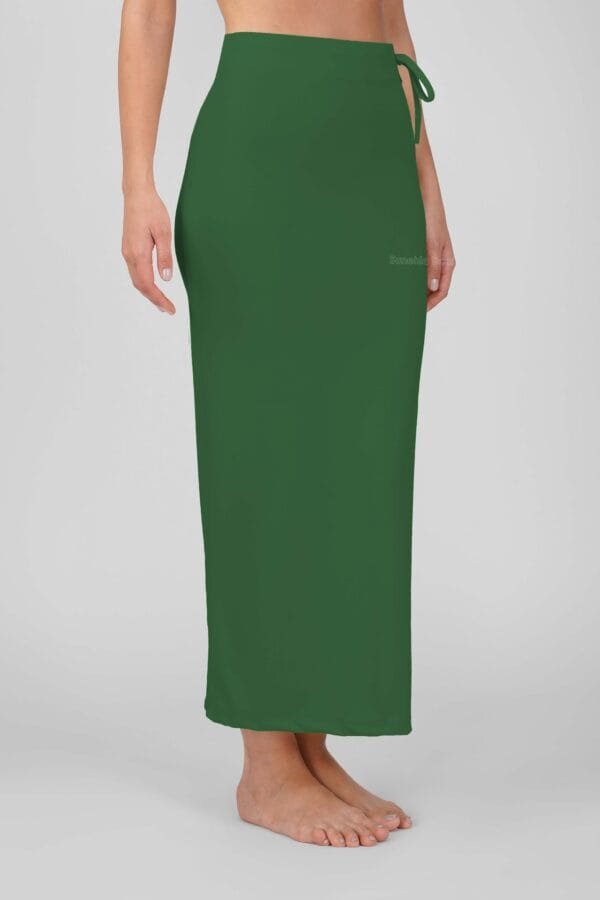 25.5 Darkgreen - Straight Shapewear With Drawstring